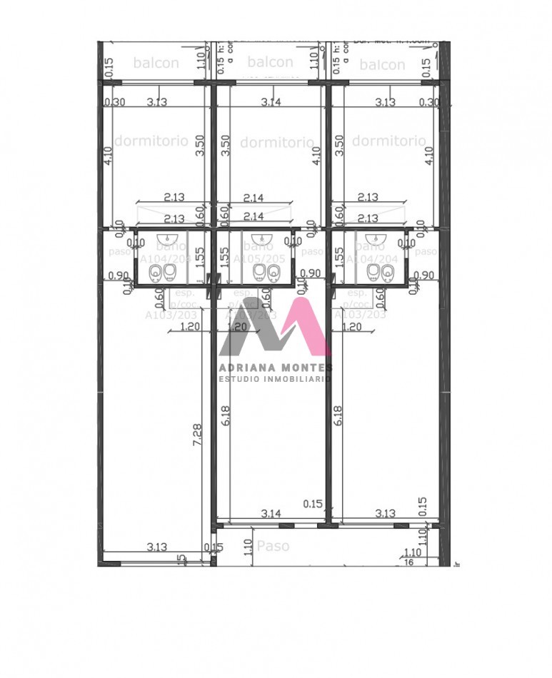 VENTA  de departamentos de 2 ambientes de pozo en San Justo